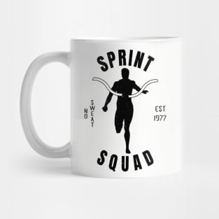Mens Athletics Sprint Squad Athlete Gift Mug